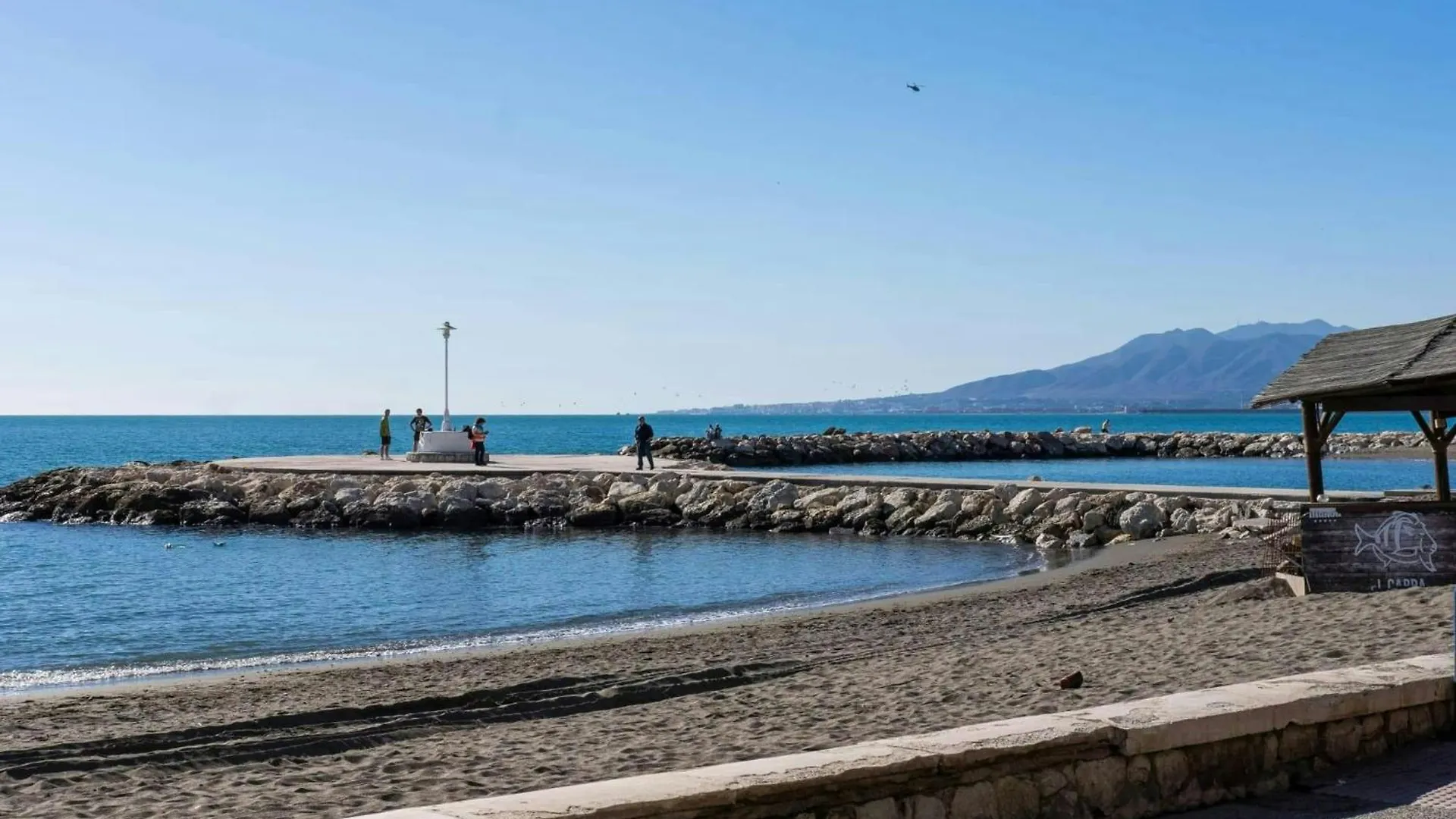 Vistas Al Mar Y Esencia Malaguena En Pedregalejo Lägenhet Málaga
