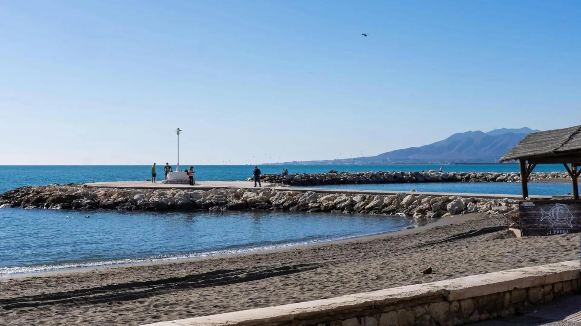 Vistas Al Mar Y Esencia Malaguena En Pedregalejo Lägenhet Málaga 0*,